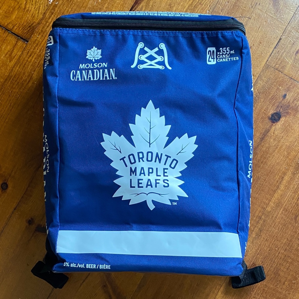 Toronto Maple Leafs Blue Cooler Bag